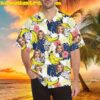 Custom Hawaiian Shirt With Flamingo and Floral Summer Beach