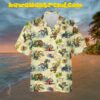Godzilla Surfing Funny Trending Hawaiian Shirt