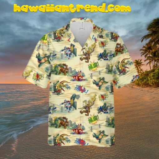 Godzilla King Of The Monster Hawaiian Shirt