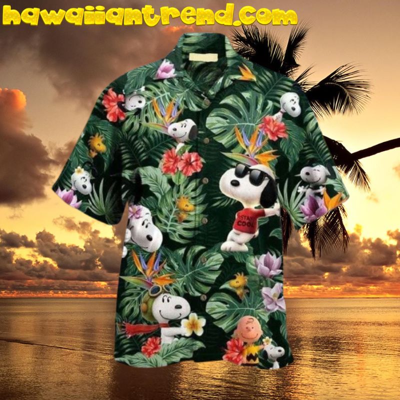 Snoopy Summer Time Hawaiian Shirt