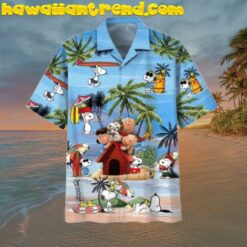 Snoopy With The Best Friend Summer Hawaiian Shirt Snoopy With The Best Friend Summer Hawaiian Shirt
