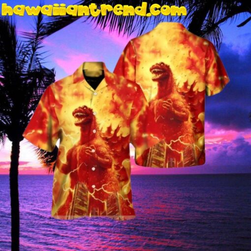 The Godzilla Prime Character Hawaiian Shirt