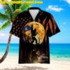 Tropical Cool Bigfoot Surfing Aloha Hawaiian Shirt