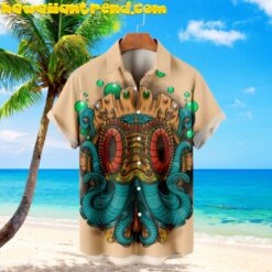 Giant Deep Sea Octopus King Hawaiian Shirt