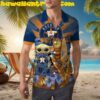 Houston Astros Blue Floral Hawaiian Shirt