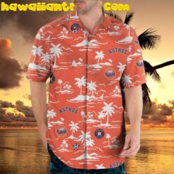 Houston Astros Palm Tree Hawaiian Shirt Beach Shorts