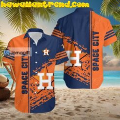 Houston Astros Space City Edition Aloha Hawaiian Shirt