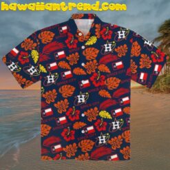 Houston Astros Space City Floral Seamless Hawaiian Shirt And Shorts