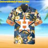 Houston Astros Take It Back SUmmer Floral Aloha Hawaiian Shirt