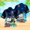MLB Houston Astros Ocean Sunset View Aloha Hawaiian Shirt