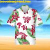Philadelphia Phillies Halloween Spooktacular Skeleton Hawaiian Shirt