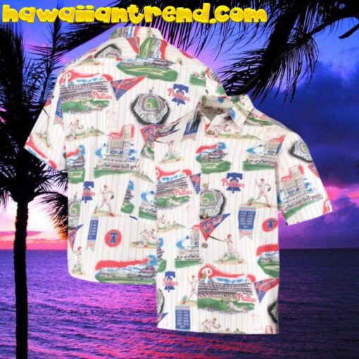 Philadelphia Phillies Scenic Moment Trending Hawaiian Shirt