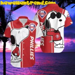 Philadelphia Phillies Snoopy Classic Hawaiian Shirt