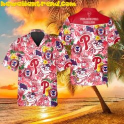 Philadelphia Phillies Tropical Iconic Player Hawaiian Shirt