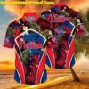 Philadelphia Phillies Tropical Logo Custom Name And Number Hawaiian Shirt