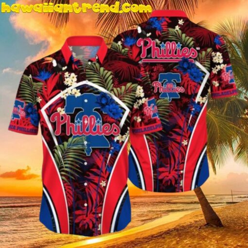 Philadelphia Phillies Tropical Vibe Hawaiian Shirt