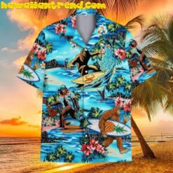 Bigfoot Hawaiian Shirt