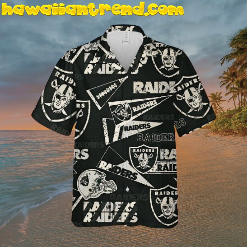 Classic Las Vegas Raiders Unisex Hawaiian Shirt