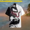 Carnage Red Symbiote Red White Venom Marvel Hawaiian Aloha Shirt