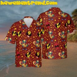 Deadpool And Wolverine Cute Time Love Hawaiian Shirt