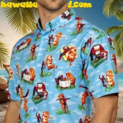 Deadpool Chimichanga Dreams Funny Hawaiian Shirt