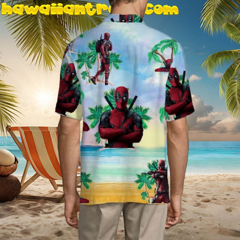 Deadpool Cool Vibe Summer Beach Hawaiian Shirt
