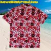 Deadpool Floral Tropical Palm Tree Summer Beach Yellow Hawaiian Shirt