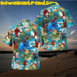 Deadpool Relax On The Beach Funny Time Hawaiian Shirt