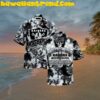 Hibiscus Heat With A Raider Beat Hawaiian Shirt