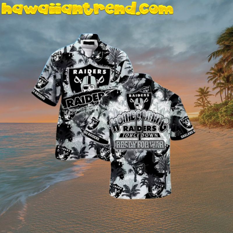 Home Coming Raiders Hawaiian Shirt