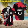 Halloween Venom Tropical Floral Hawaiian Shirt And Short