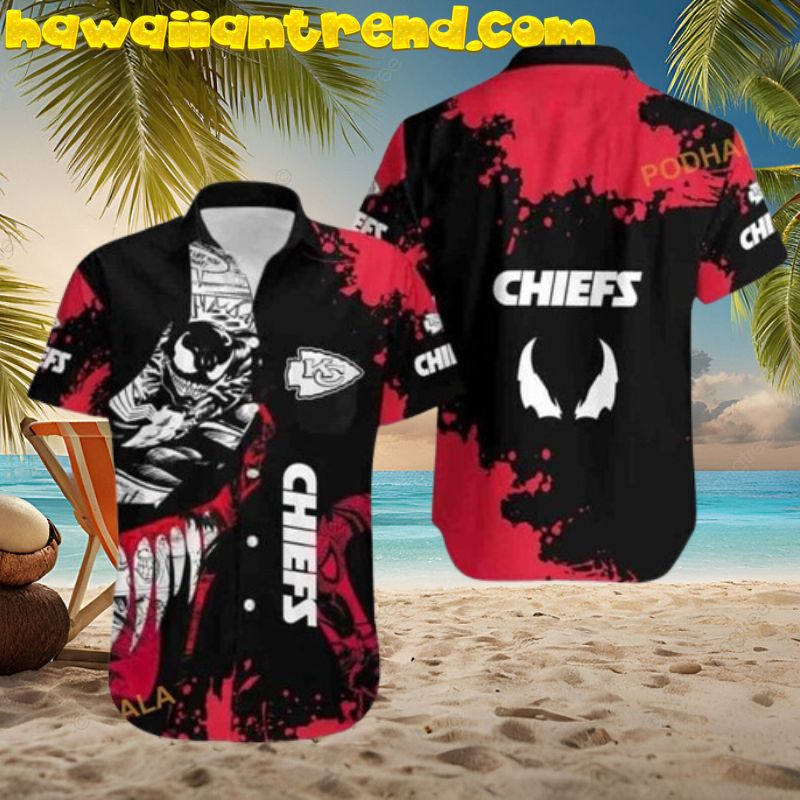 Kansas City Chiefs Venom Summer Hawaiian Shirt