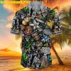 Las Vegas Raiders Logo And Baby Yoda Cute Tropical Hawaiian Shirt