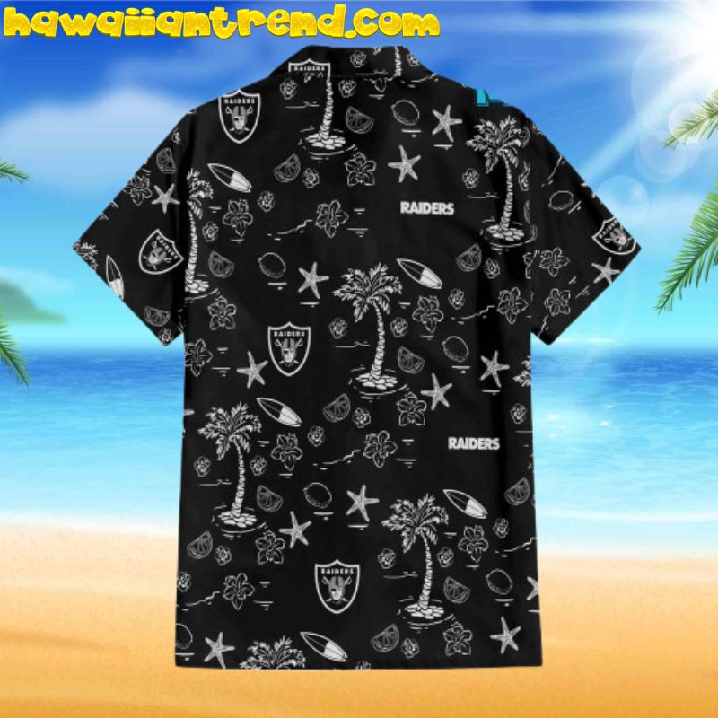 Las Vegas Raiders Tropicana Island Hawaiian Shirt