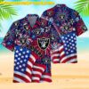 NFL Las Vegas Raiders Skull Roses Hawaiian Shirt