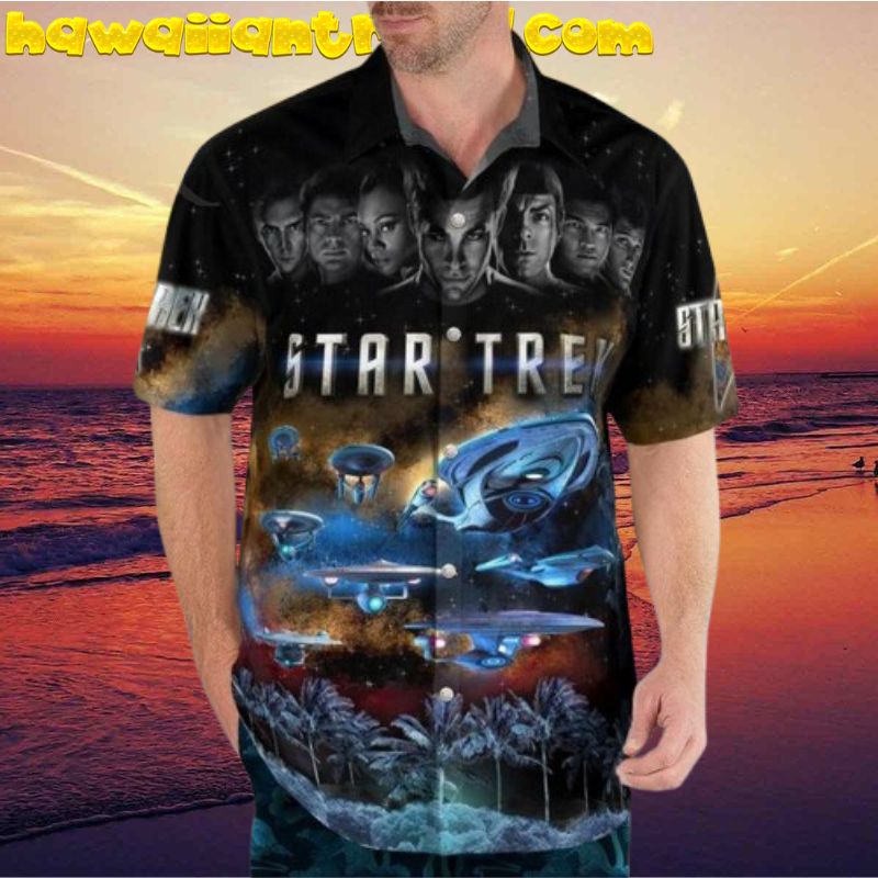 Star Trek Movie Opening Aloha Hawaiian Shirt