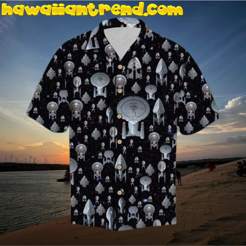 Star Trek Starships Trending Summer Hawaiian Shirt