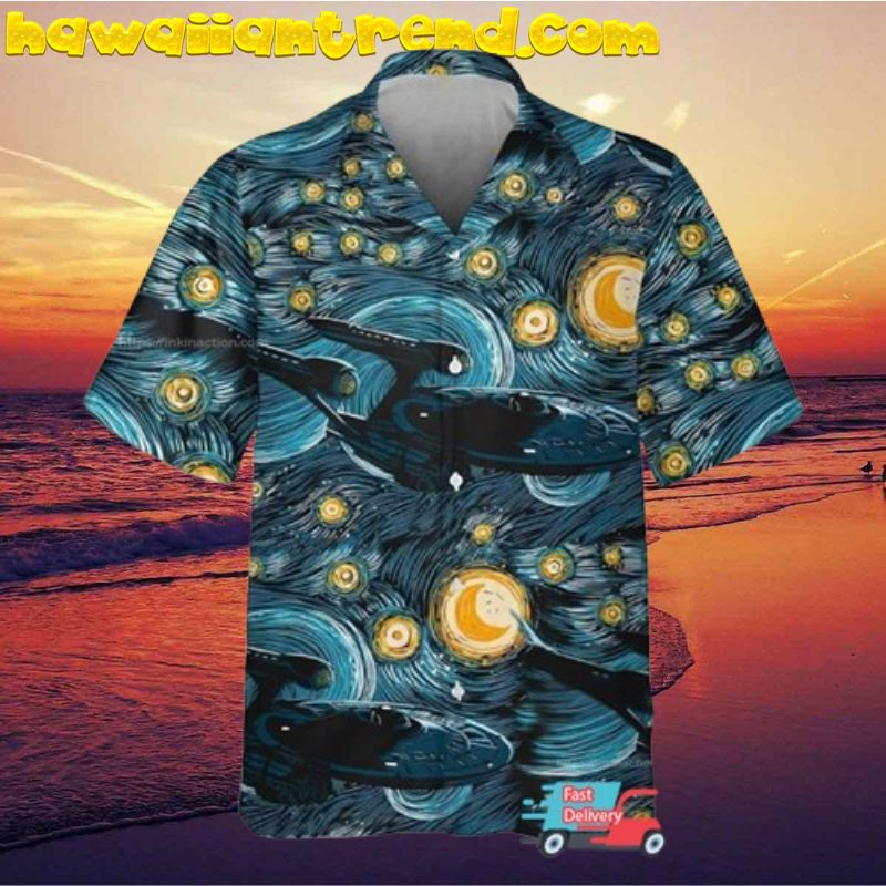 Starships Star Trek Galaxy Wonderful Hawaiian Shirt