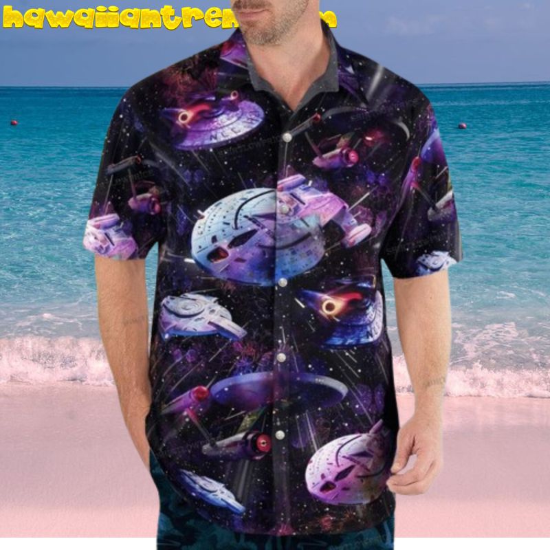 Starships Star Trek Galaxy Wonderful Hawaiian Shirt Starships Star Trek Galaxy Wonderful Hawaiian Shirt