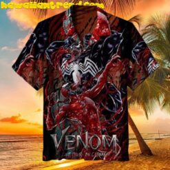 Super Fighting Venom And Carnage Hawaiian Shirt