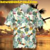 Super Mario And Friends In Tropical Forest Hawaiian Shirt