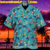 Super Mario Wave Surfing Relax Time Hawaiian Shirt