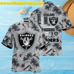 Trending Oakland Raiders 1960 Nfl Hawaiian Shirt