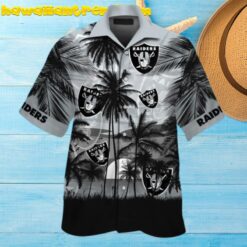 Tropical Palm Tree Forest Raiders Hawaiian Shirt