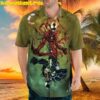 Venom Carnage Red Symbiote Eyes Hawaiian Aloha Shirt