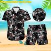 Venom Tom Hardy Tropical Flower Men Hawaiian Shirt