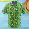 Yoshi Pattern Super Mario For Men And Women Summer Vacation Hawaiian Shirt
