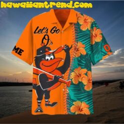 Baltimore Orioles Lets Go O’s Hawaiian Shirt