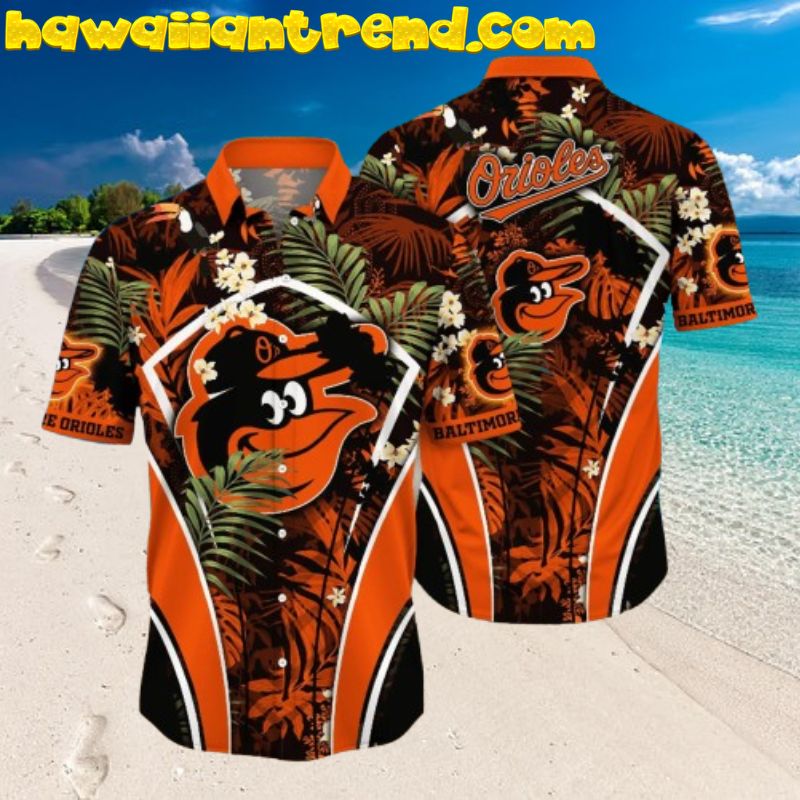 Baltimore Orioles MLB Evening Strolls Hawaiian Shirt