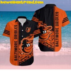Baltimore Orioles Team MLB Baseball Aloha Hawaiian Shirt